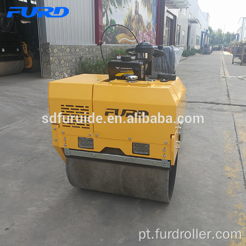 Rolo compactador vibratório de tambor duplo para venda Fyl-855